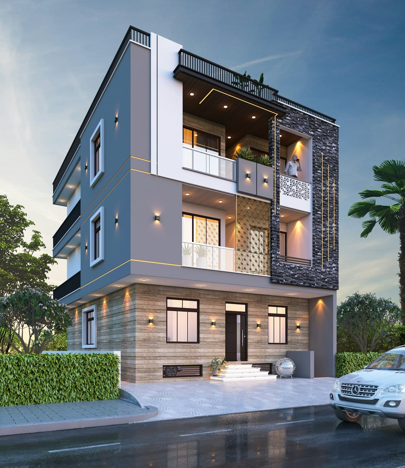 Modern 5BR House in Gubeng