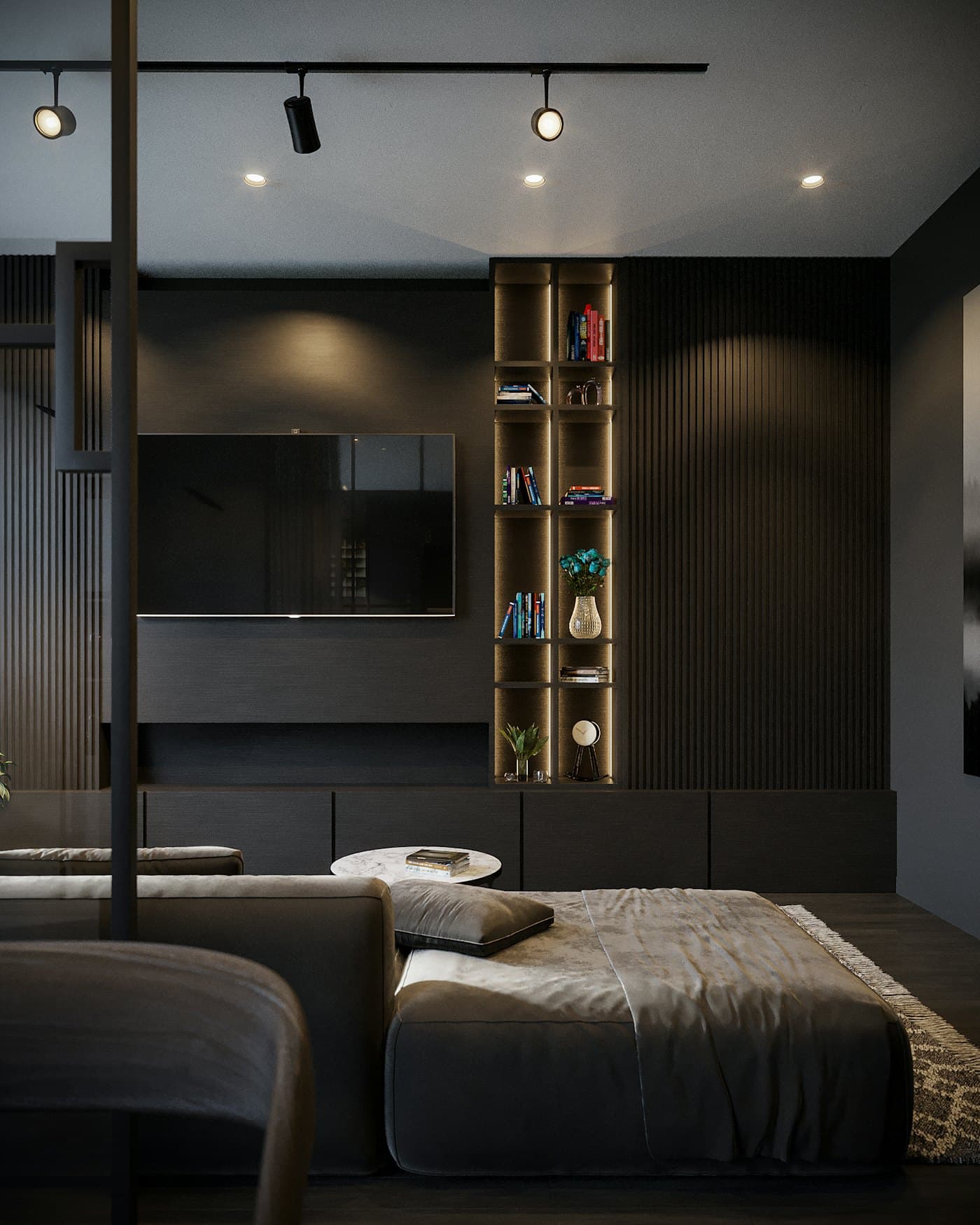 Bright 3BR Apartment in Jakarta Pusat